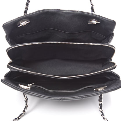 Chanel Caviar Quilted Timeless CC Soft Tote Black 5 of 14