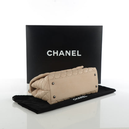 Chanel Caviar Quilted Small Coco Handle Flap Light Beige 4 of 8