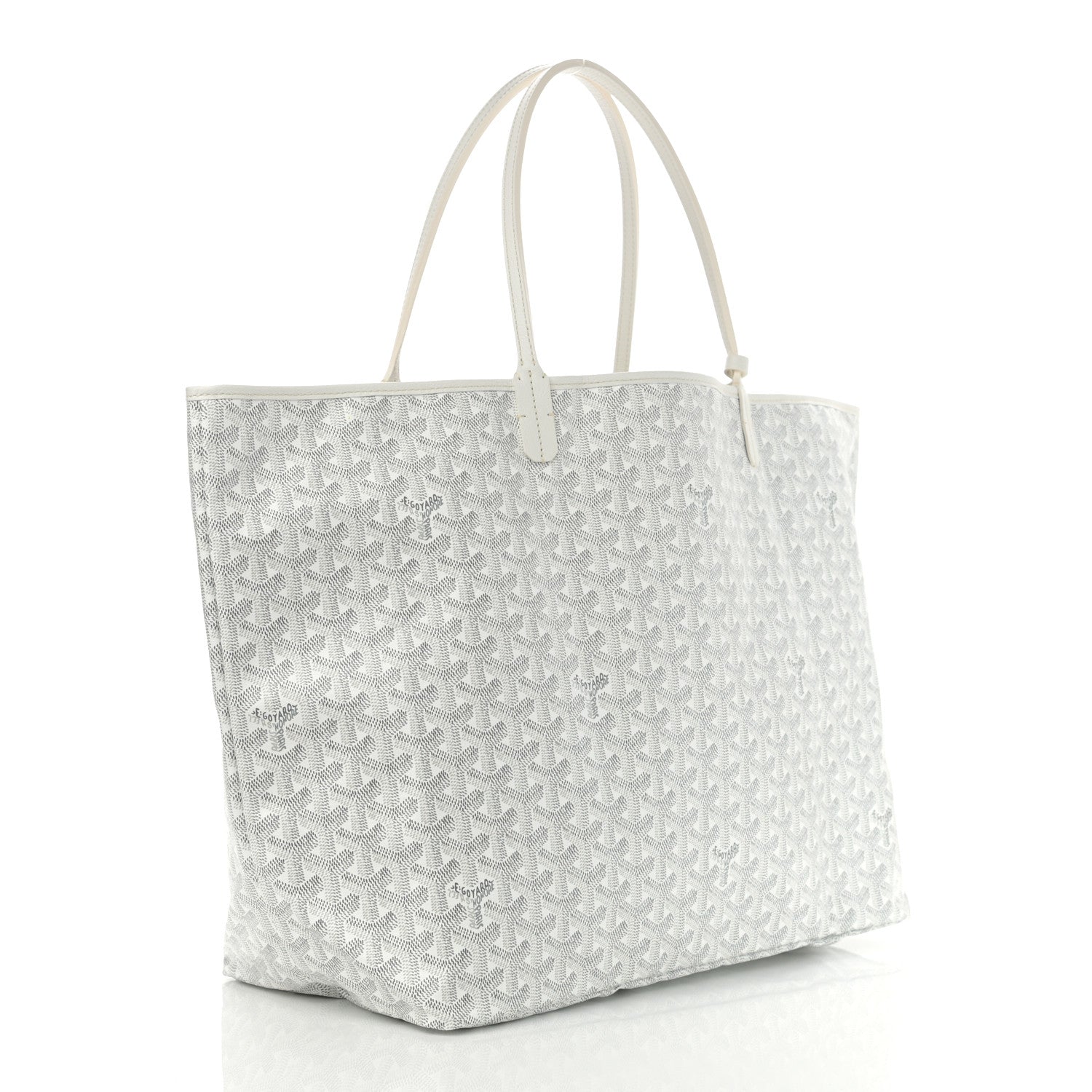 Goyard Goyardine Saint Louis GM White 4 of 12