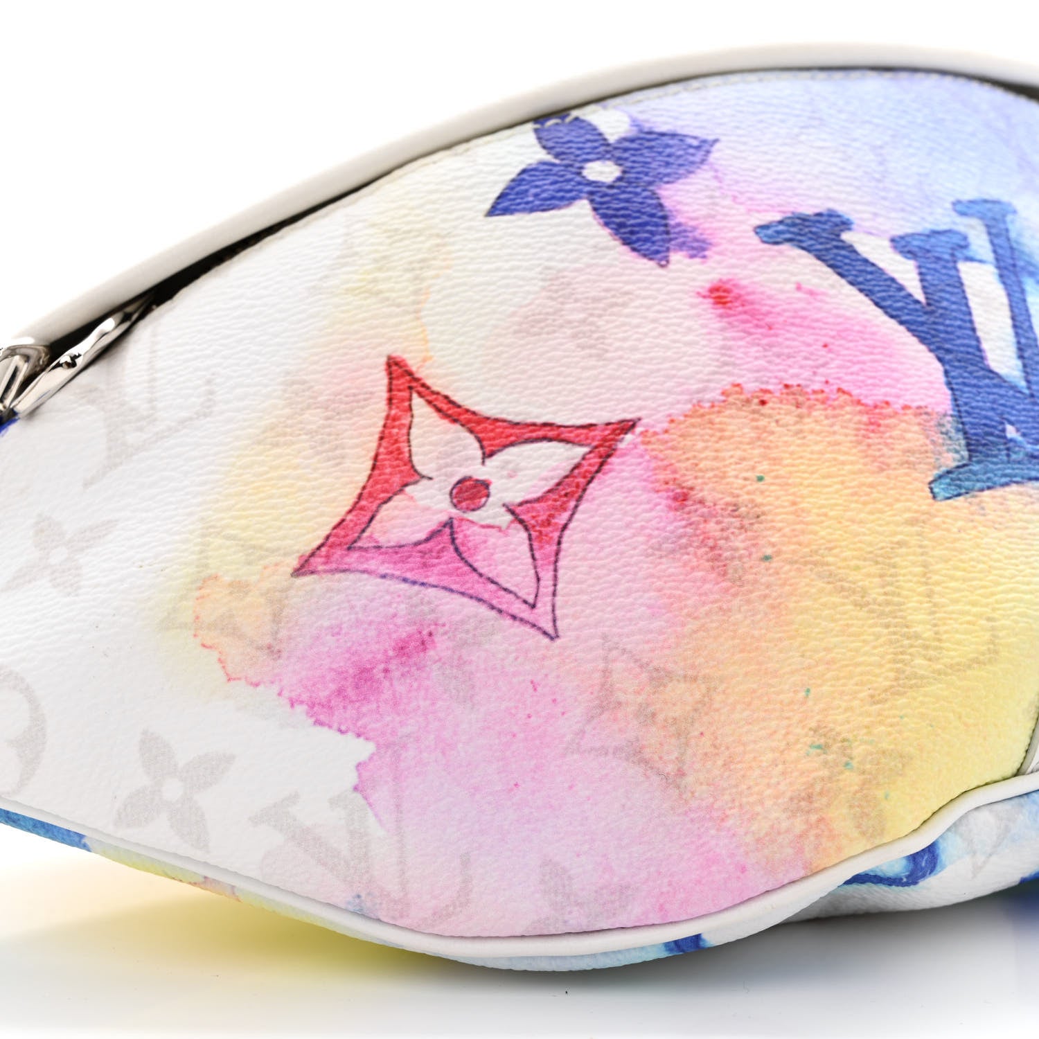 Louis Vuitton Monogram Watercolor Discovery Bumbag Multicolor 8 of 12