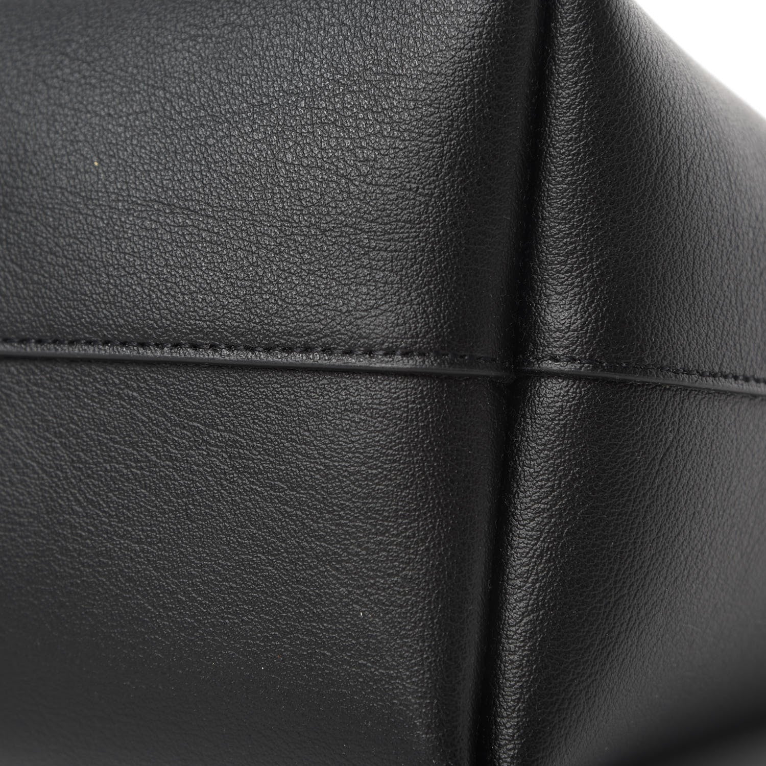 Saint Laurent Calfskin Large Shopping Tote Black 12 of 12