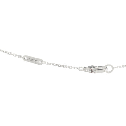 Van Cleef & Arpels 18K White Gold Diamond Mini Frivole Pendant Necklace 5 of 6