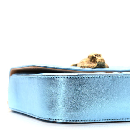 Gucci Metallic Nappa Matelasse Broadway Shoulder Bag Cielo 10 of 11