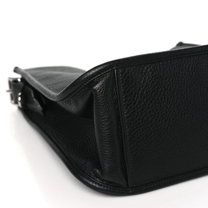 Prada Vitello Daino Soft Hobo Messenger Bag Black 8 of 9