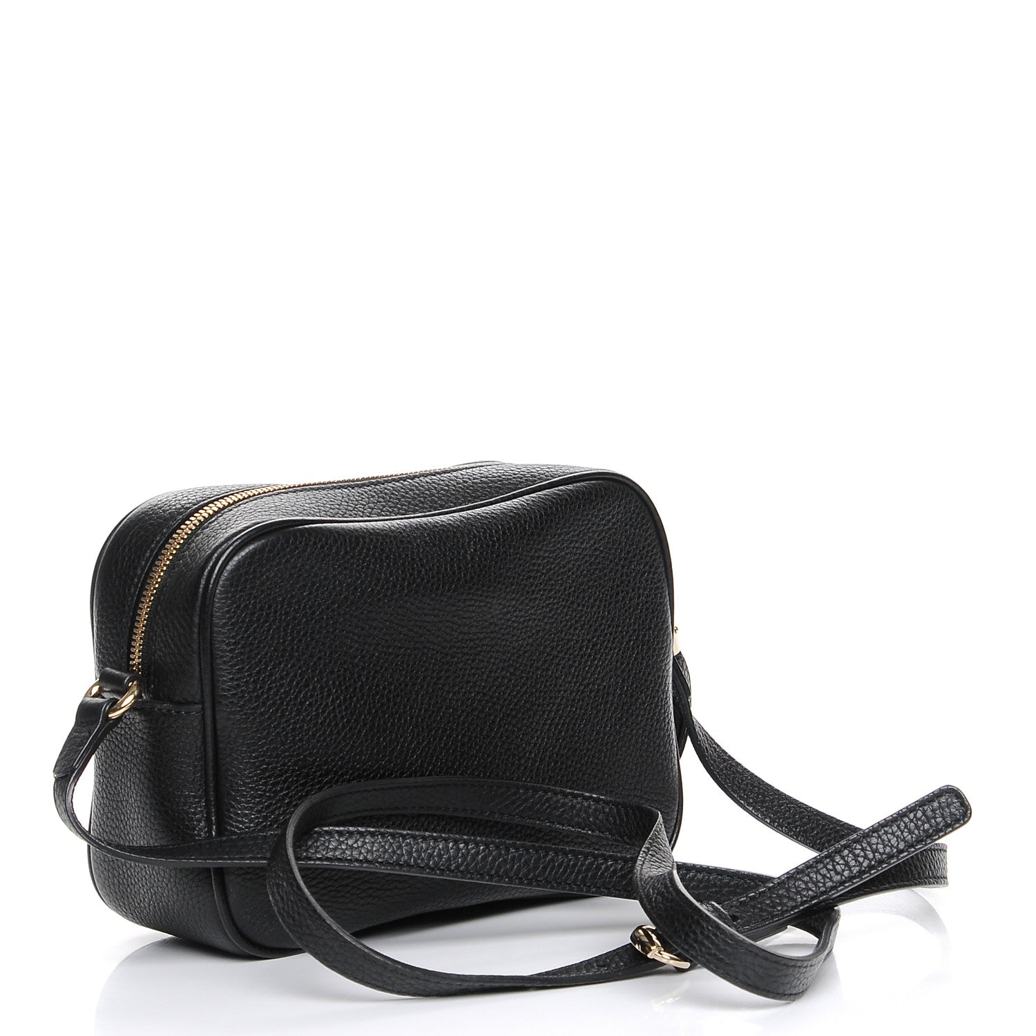 Gucci Pebbled Calfskin Small Soho Disco Bag Black 3 of 7