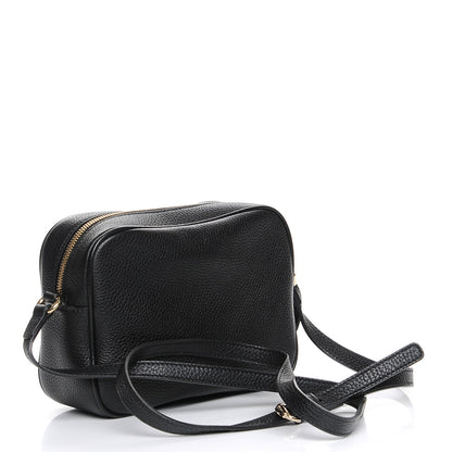 Gucci Pebbled Calfskin Small Soho Disco Bag Black 3 of 7