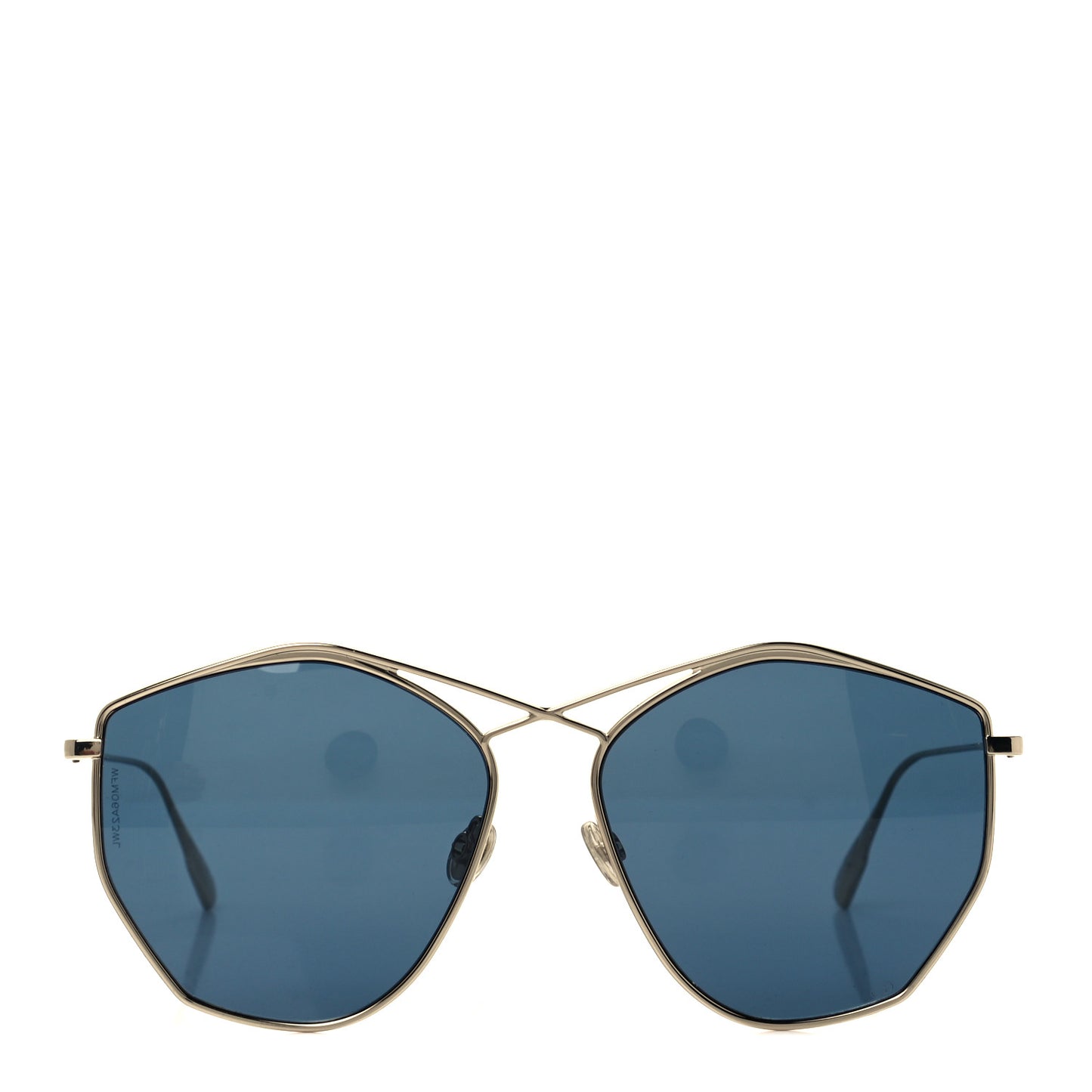 Metal Stellaire 4 Sunglasses Blue Gold