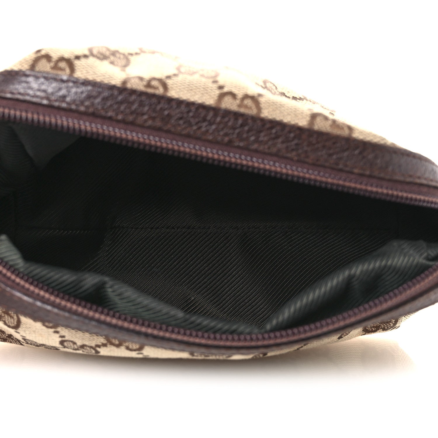 Gucci Monogram Large Cosmetic Case Brown 5 of 12