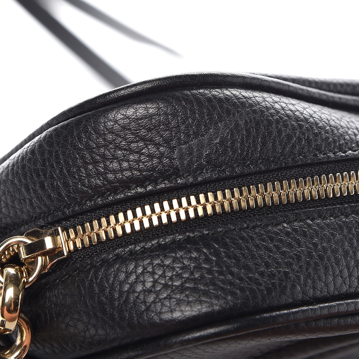 Gucci Pebbled Calfskin Small Soho Disco Bag Black 8 of 8