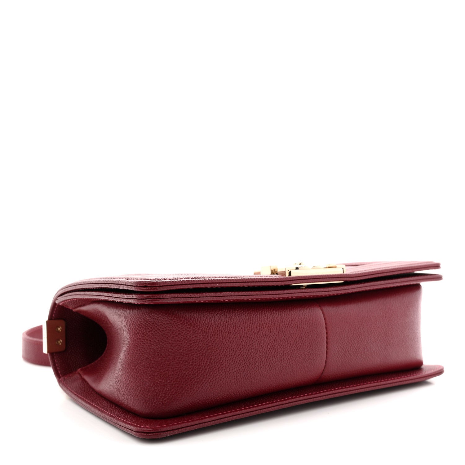 Chanel Caviar Quilted Medium Boy Flap Red 4 of 10