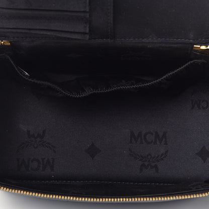 MCM Visetos Vanity Case Dark Grey Black 5 of 8