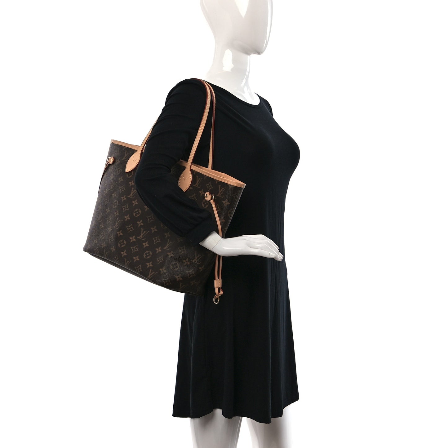 Monogram Neo Neverfull MM Cherry