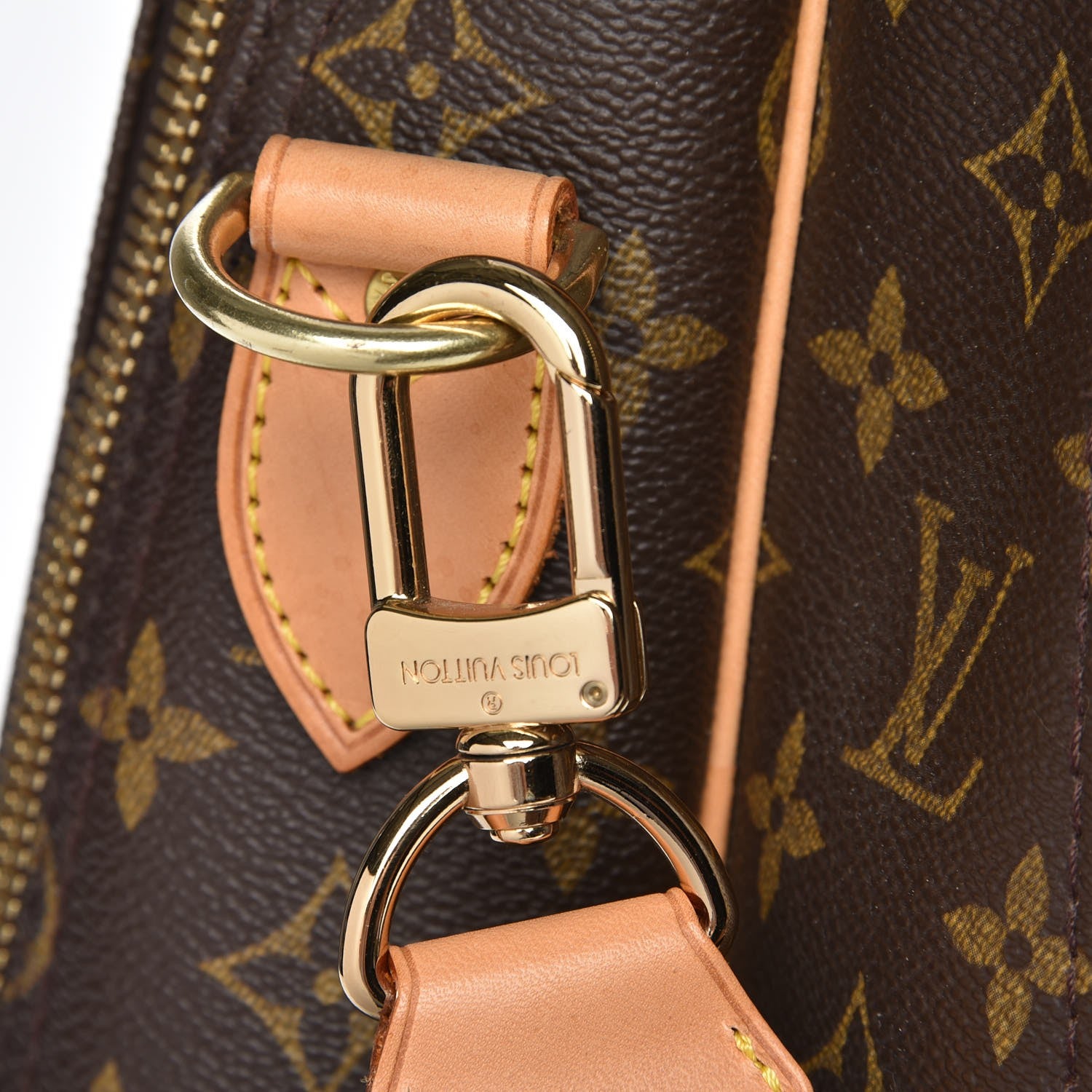 Louis Vuitton Monogram Alize 2 Compartment Luggage Travel Bag 12 of 15