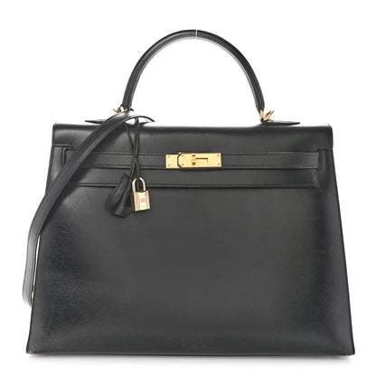 Hermes Box Kelly Sellier 35 Black 1 of 18