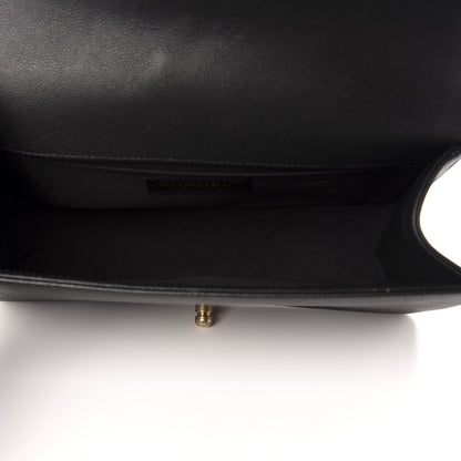 Chanel Caviar Quilted Medium Boy Flap Black 5 of 11