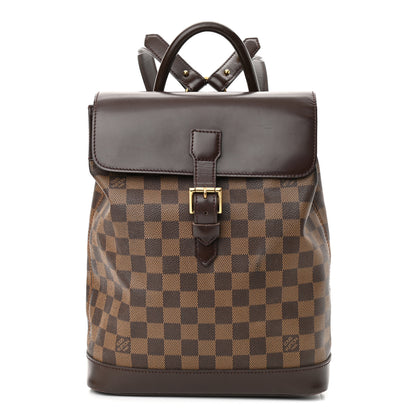 Louis Vuitton Damier Ebene Soho Backpack 1 of 11