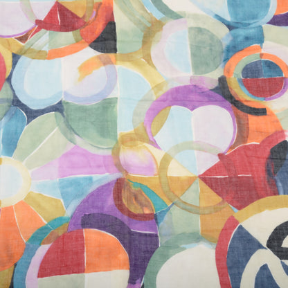 Chanel Cashmere Silk CC Scarf Multicolor 2 of 4
