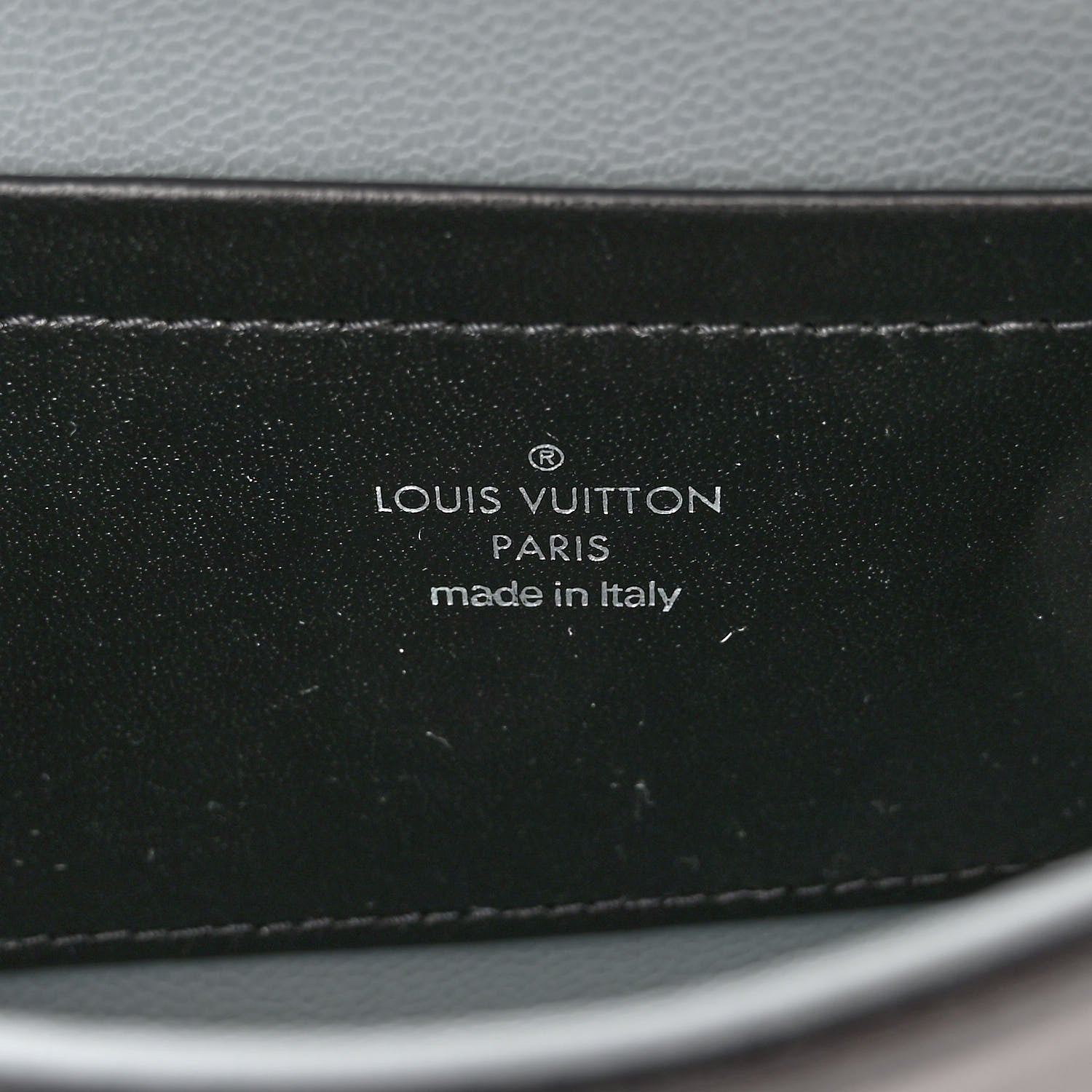 Louis Vuitton Lambskin Embossed Monogram Scarabeo Pochette Coussin Black 6 of 9