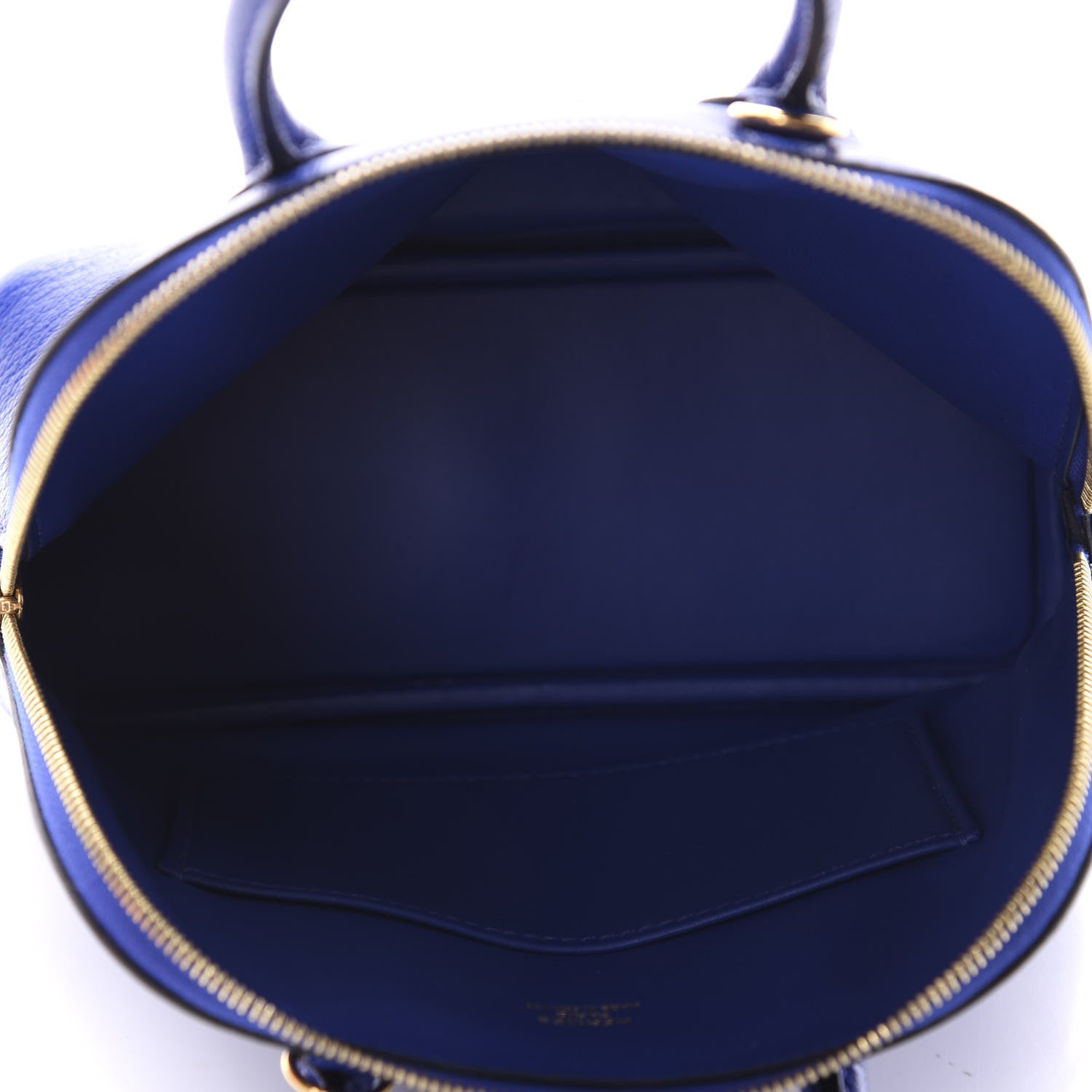 Hermes Chevre Mysore Mini 1923 Bolide Bleu Electrique 5 of 10