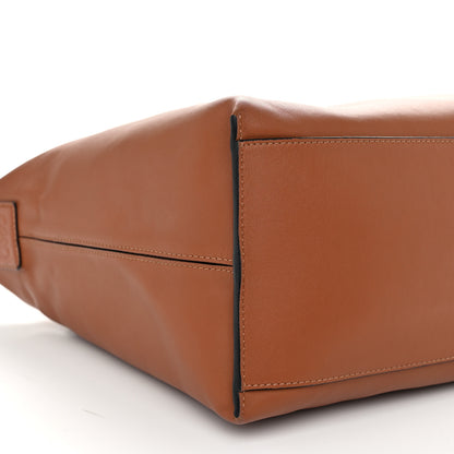 Loewe Supple Smooth Calfskin Jacquard Cubi Crossbody Bag Tan 8 of 10