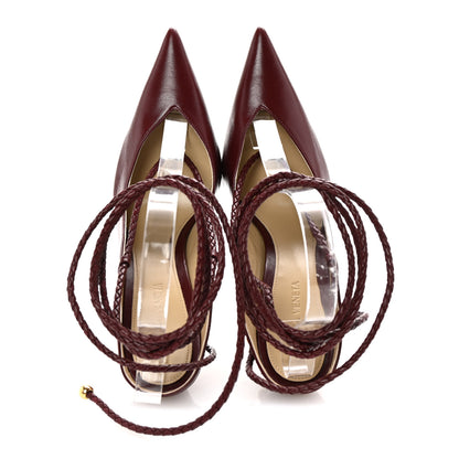 Bottega Veneta Nappa Spritz Pumps 36.5 Cherry 2 of 8