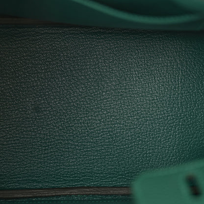 Hermes Togo Birkin 25 Malachite 5 of 13