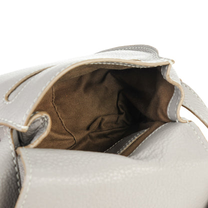 Chloe Calfskin Mini Marcie Round Crossbody Bag Cashmere Grey 5 of 8