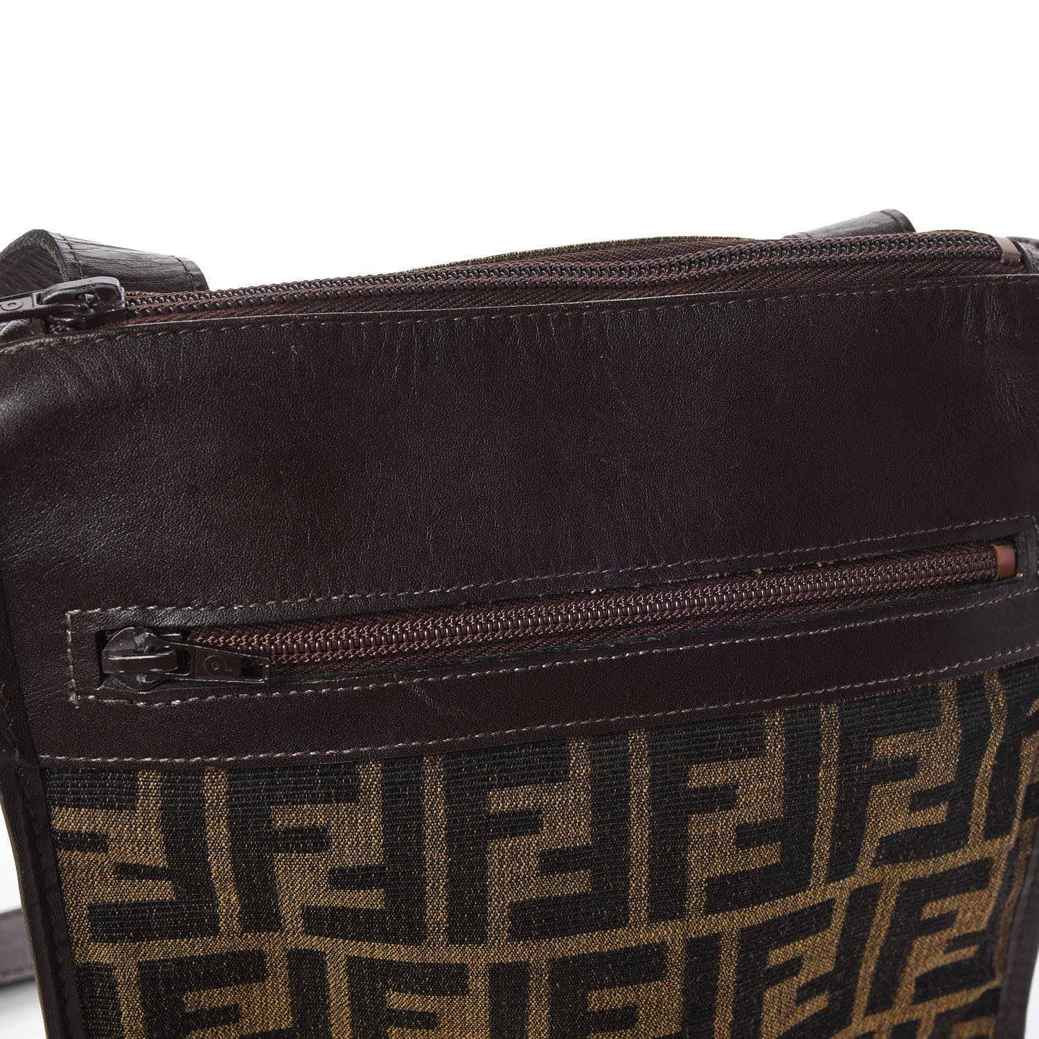 Fendi Zucca Crossbody Tobacco 9 of 9