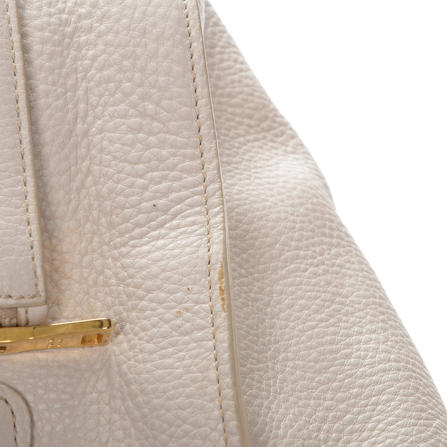 Vitello Daino Shopping Tote Talco