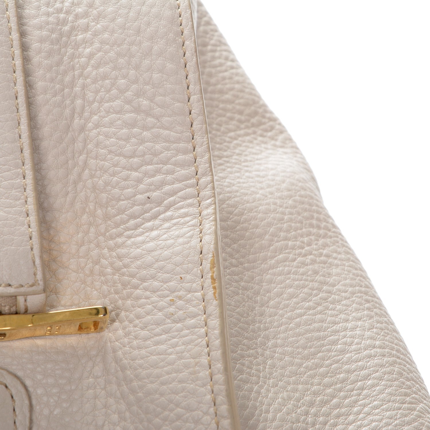 Prada Vitello Daino Shopping Tote Talco 8 of 9