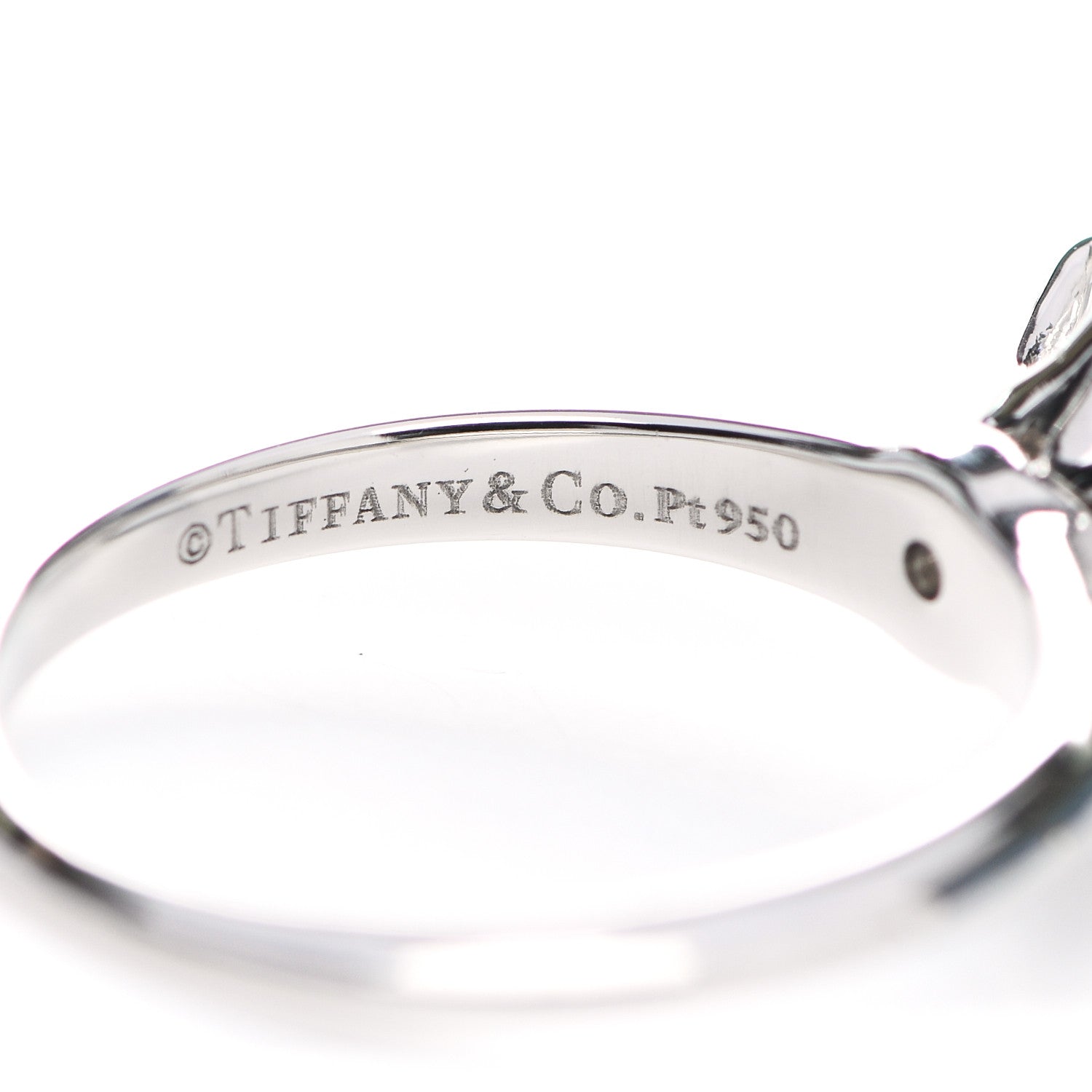 Tiffany Platinum Diamond 1.95ct Solitaire Engagement Ring 50 5.5 5 of 7