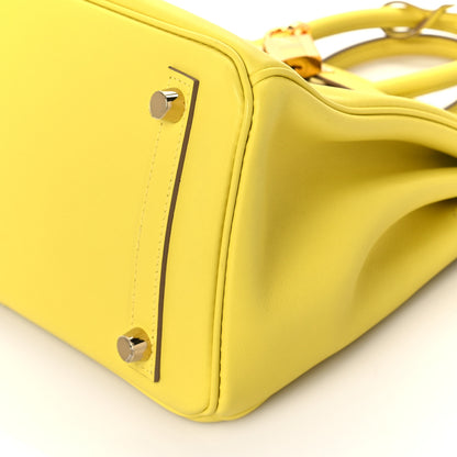 Hermes Swift Birkin 25 Lime 10 of 13