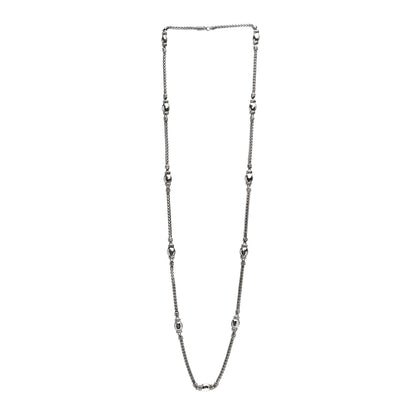 John Hardy Sterling Silver Palu Station Sautoir Necklace 36" 3 of 5