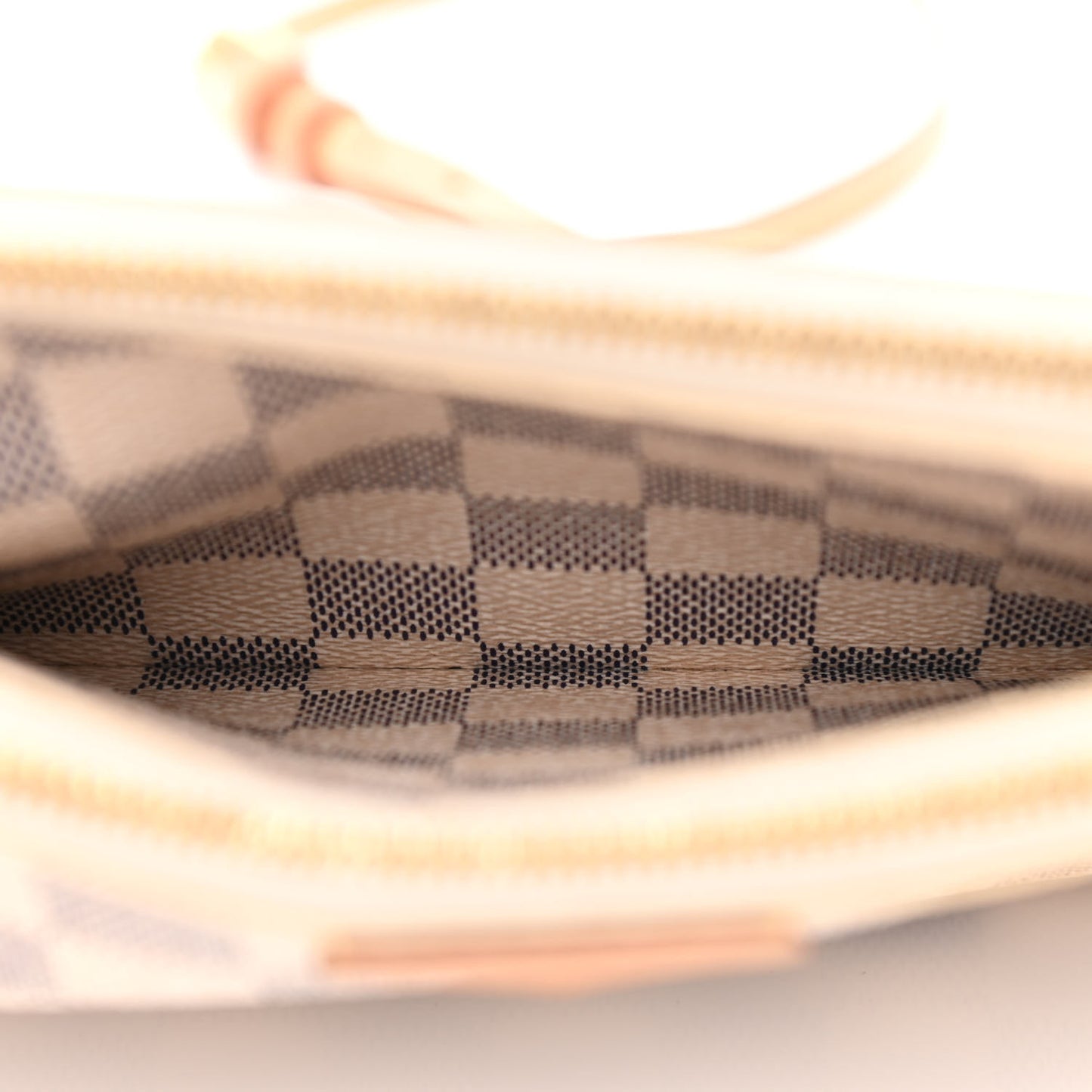 Damier Azur Double Zip Pochette