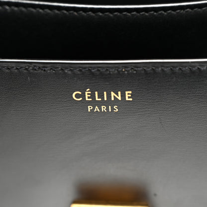 Celine Box Calfskin Medium Classic Box Flap Bag Black 6 of 11