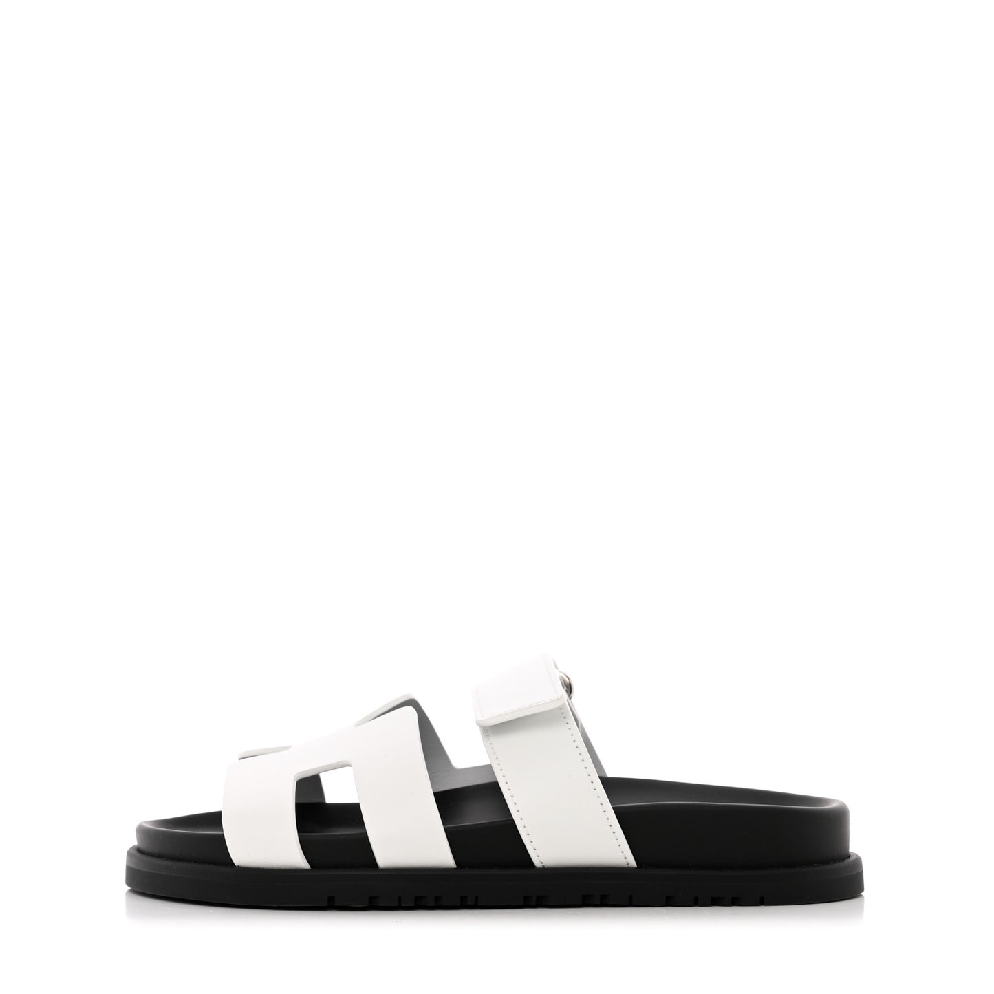 Calfskin Womens Chypre Sandals 36 White