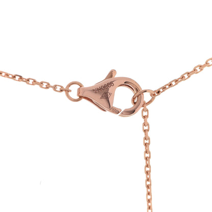 Cartier 18K Pink Gold Diamond Symbols Cross Pendant Necklace 5 of 7
