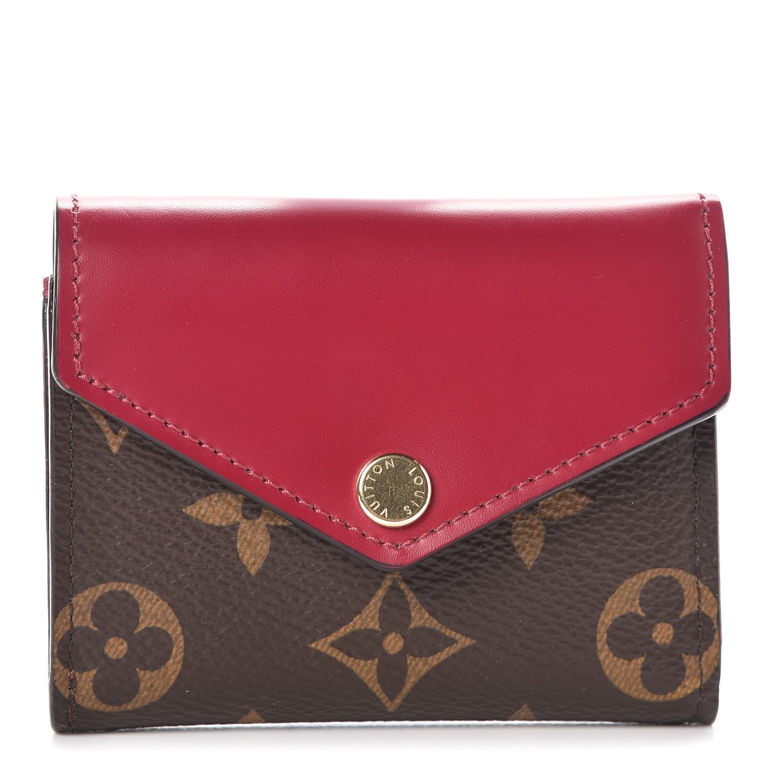 Louis Vuitton Monogram Zoe Wallet Fuchsia 1 of 8