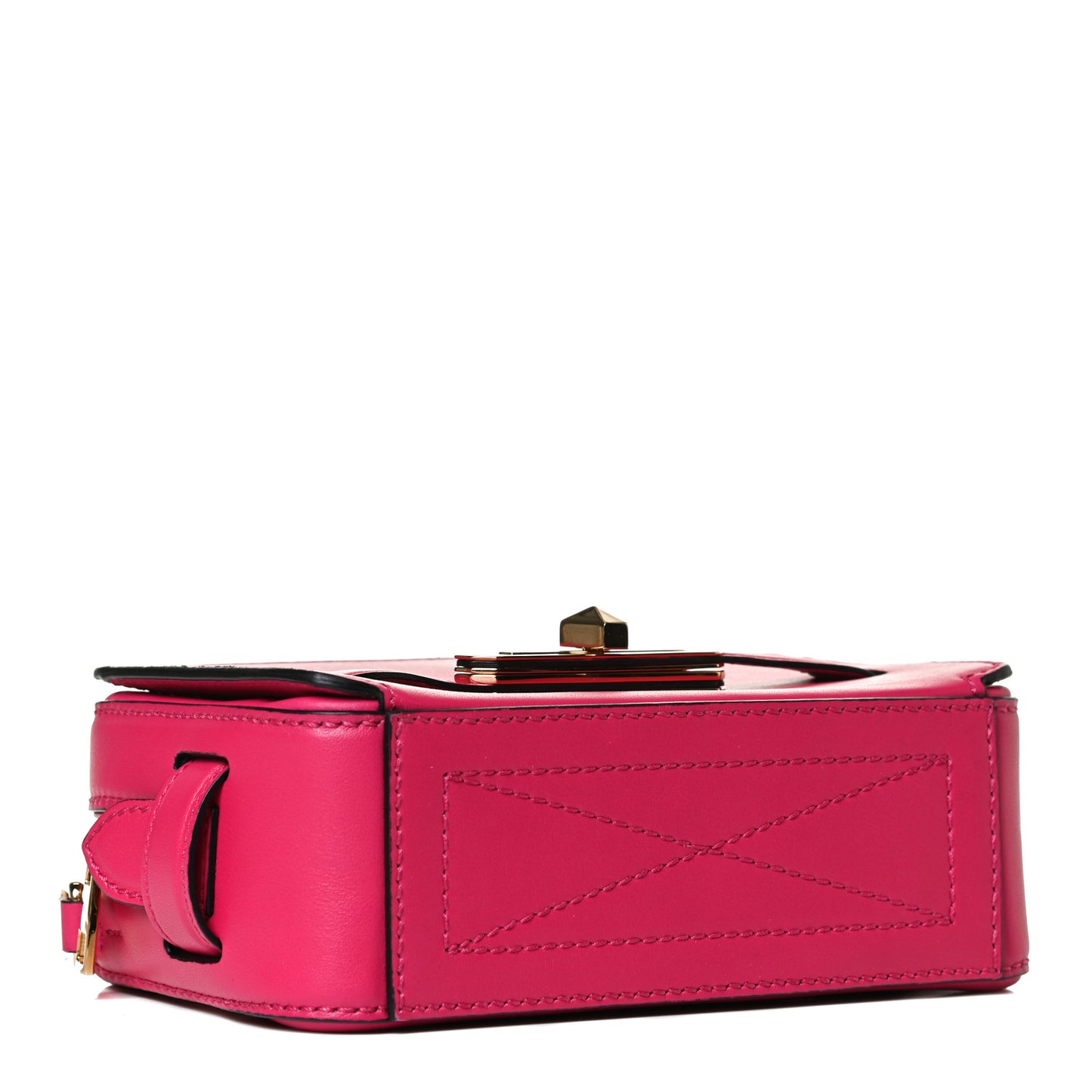 Calfskin The Myth Crossbody Bag Fuchsia