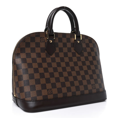 Louis Vuitton Damier Ebene Alma PM 3 of 9