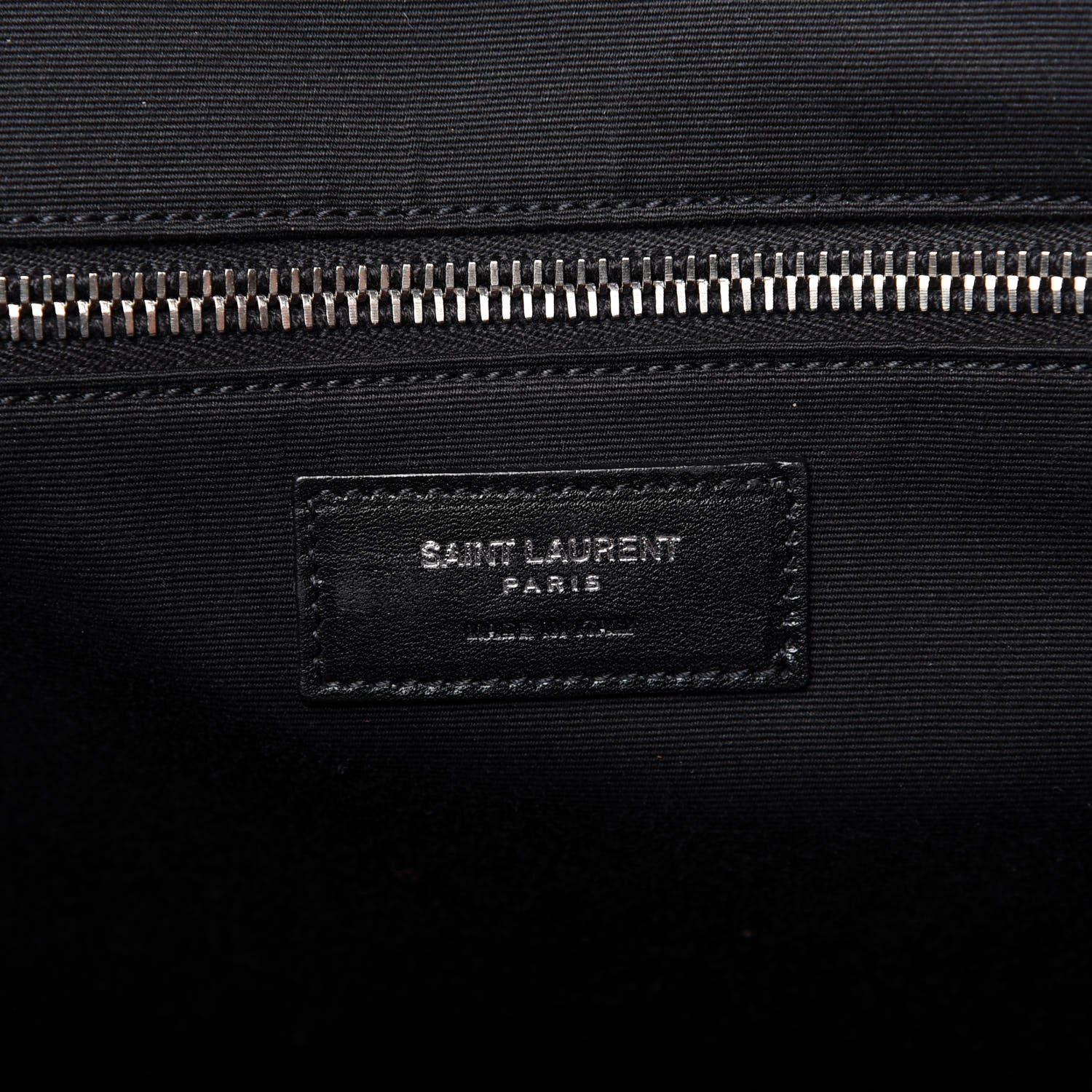 Saint Laurent Wool Tartan Rive Gauche Tote Red Black 6 of 10