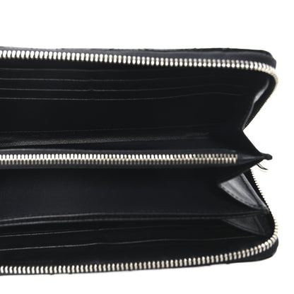 Christian Dior Patent Cannage Lady Dior Continental Zip Wallet Black 5 of 7