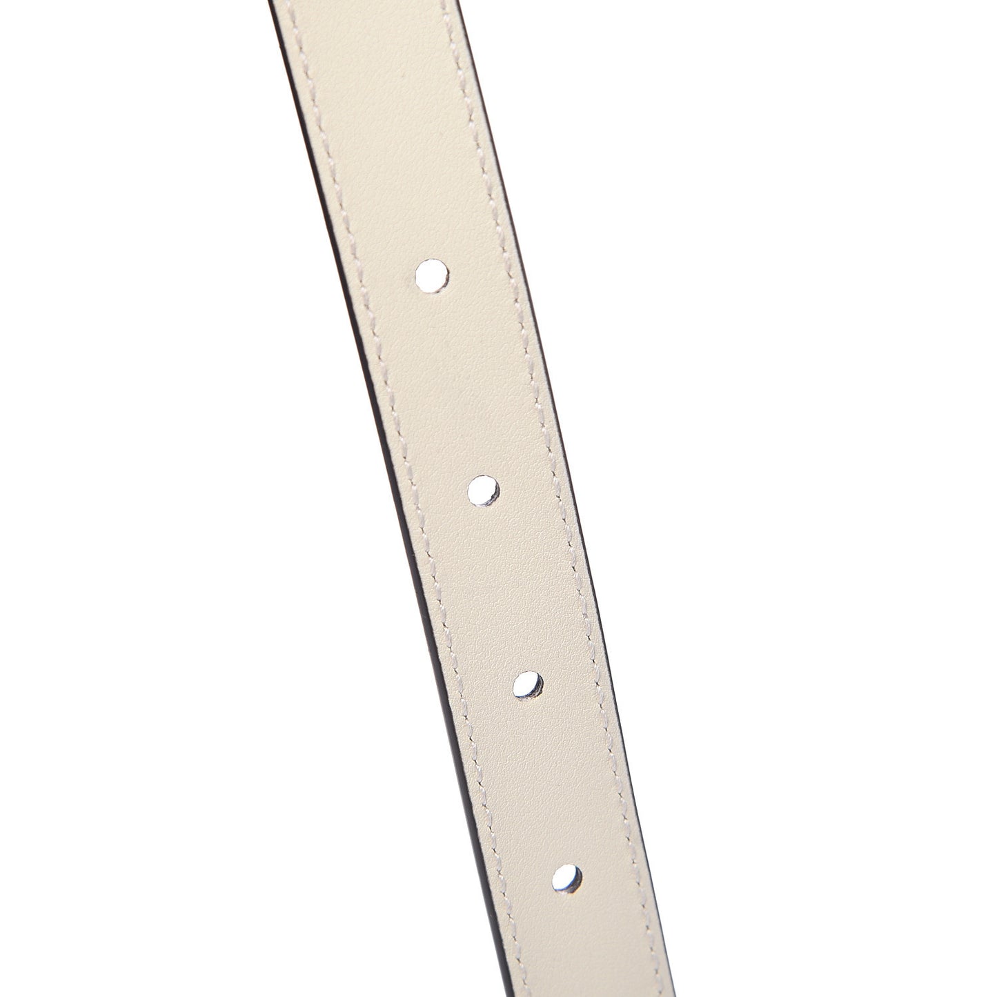 Calfskin Double G 20mm Belt 90 36 Mystic White