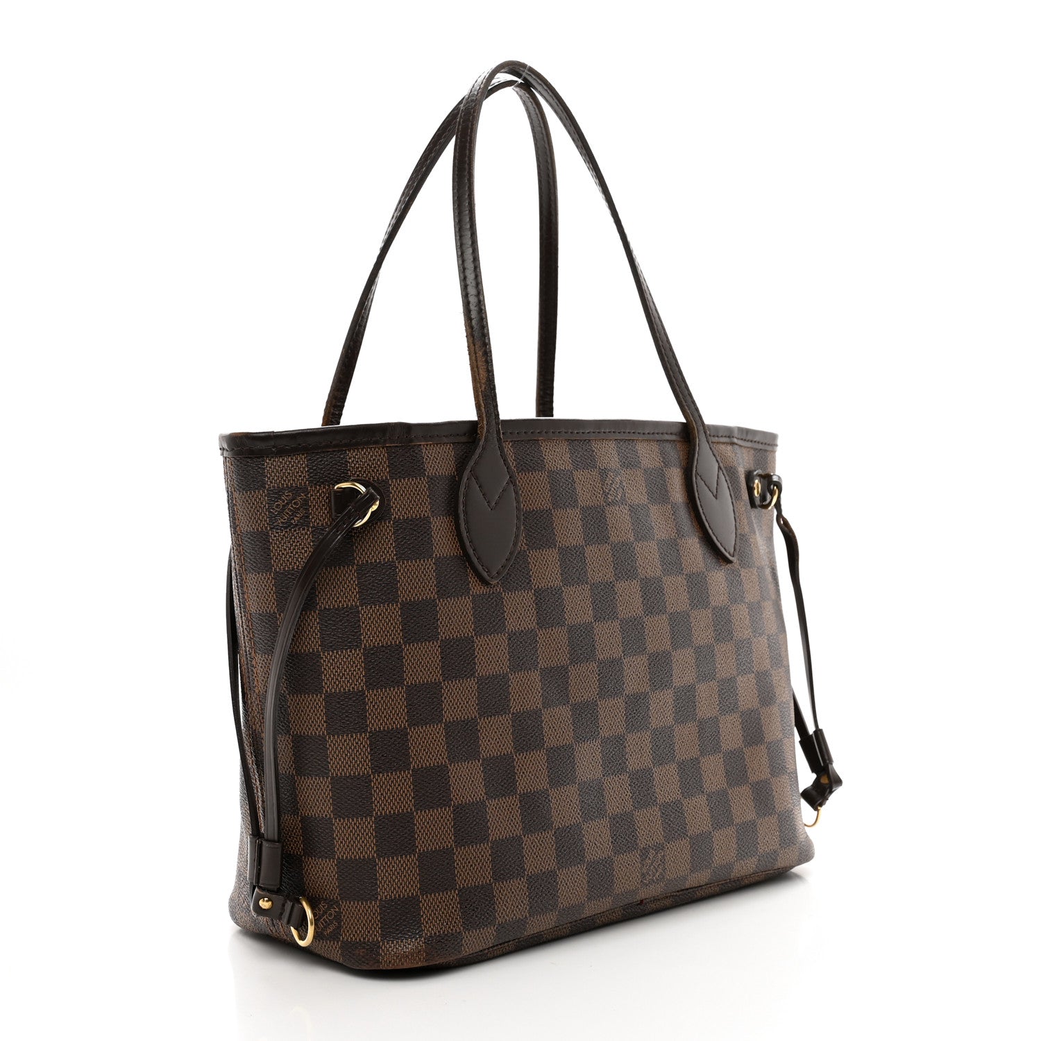 Louis Vuitton Damier Ebene Neverfull PM 3 of 12