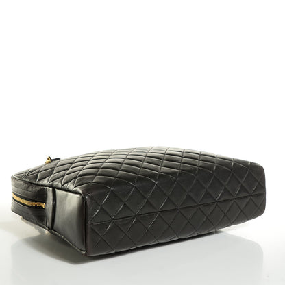 Chanel Lambskin Quilted Camera Case Black 4 of 8