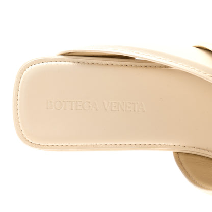 Bottega Veneta Calfskin The Band Flat Sandals 39 Cream 6 of 9