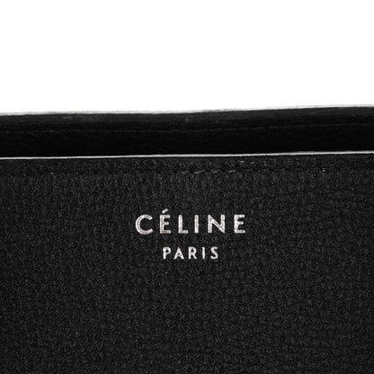 Celine Drummed Calfskin Mini Luggage Black 6 of 11