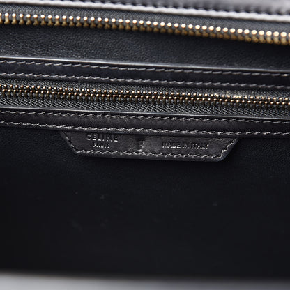Celine Elephant Calfskin Suede Mini Tri-Color Luggage Sand 6 of 13