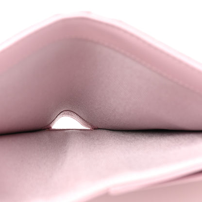 Chanel Caviar Quilted Medium Flap Wallet Light Pink 6 of 10