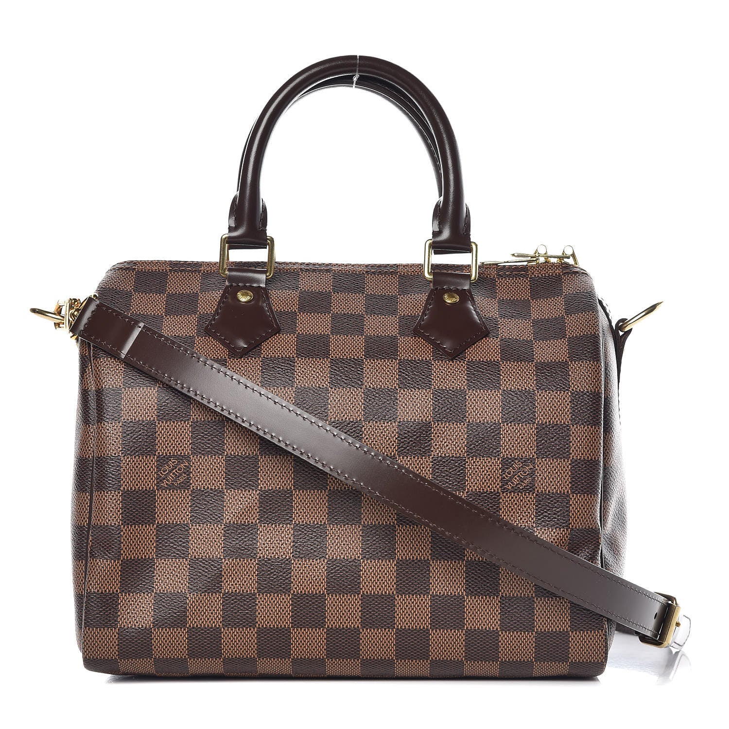 Louis Vuitton Damier Ebene Speedy Bandouliere 25 1 of 10